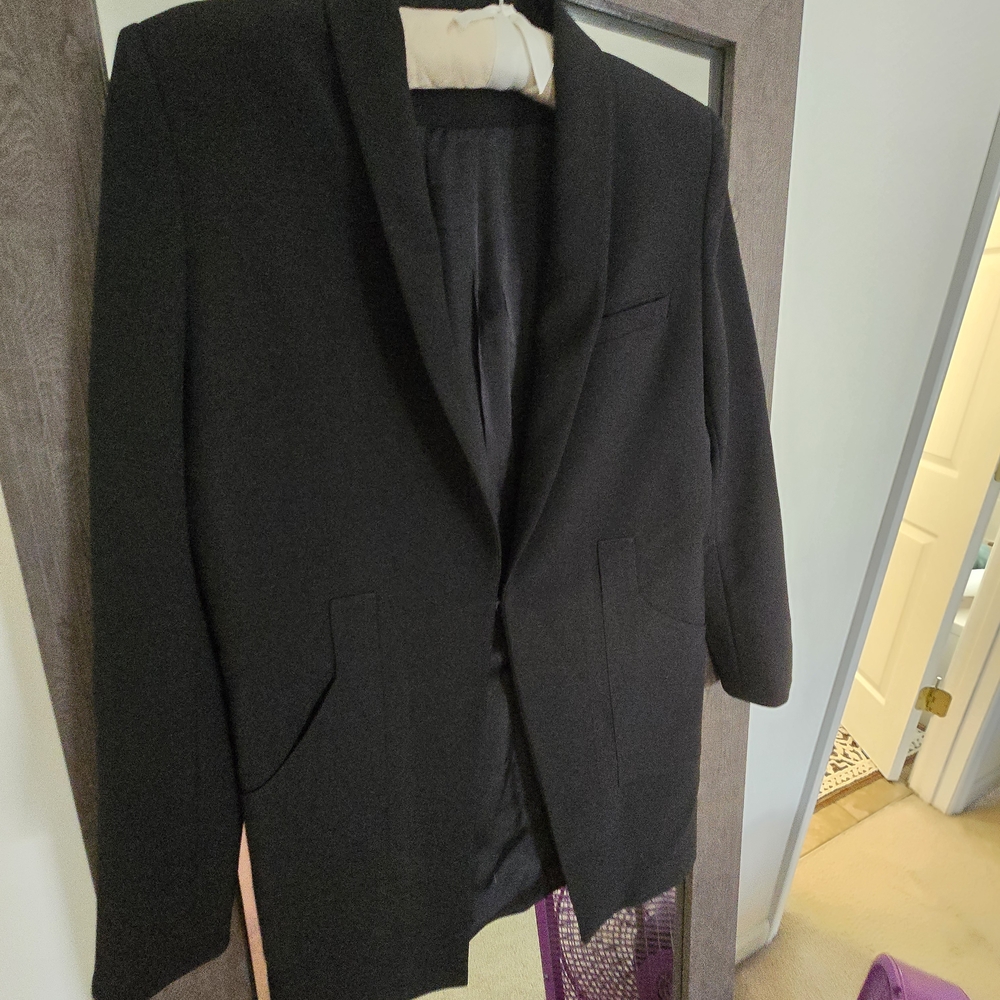 Anine Bing Black Tailored Blazer
